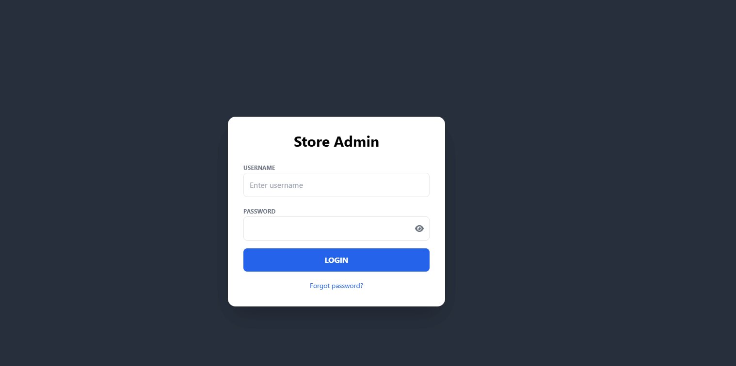 Admin login